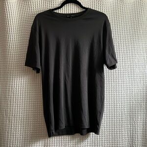 Robert Barakett Luxury Charcoal Short Sleeve Tee